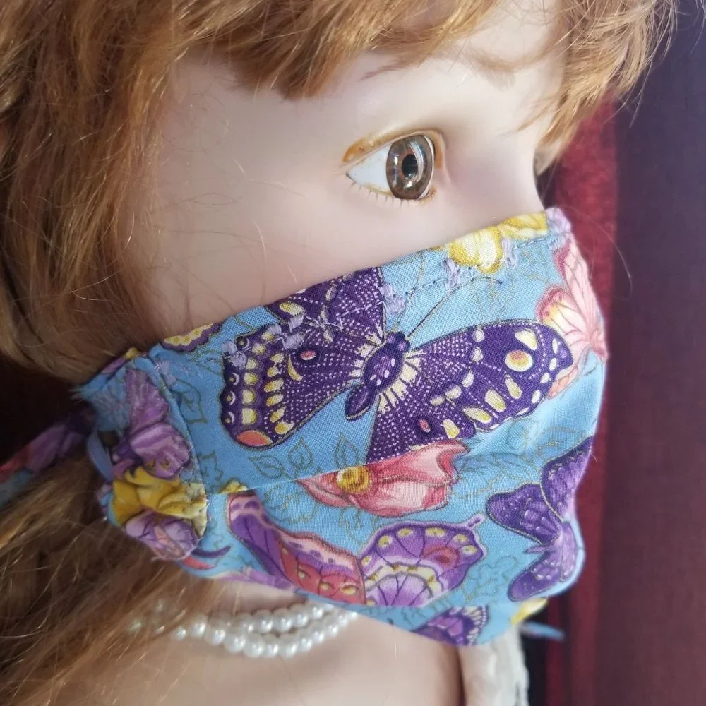 Kid Size Mask w/ Silver/Copper Filters-Butterfly